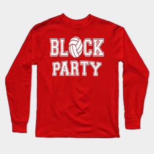 Block Party Volleyball Long Sleeve T-Shirt